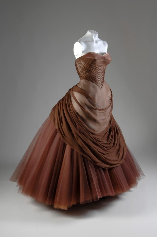 Evening dress by Charles James, 1954